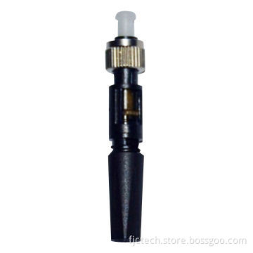 ST Fiber-optic Fast Assembly Connector, Automatically Elastic, Tight-fitting